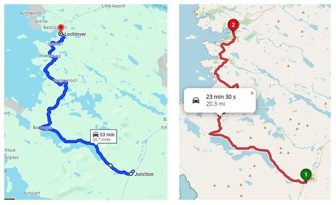 google vs ORS