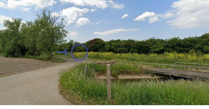 verbodsbord kant spaarbekken